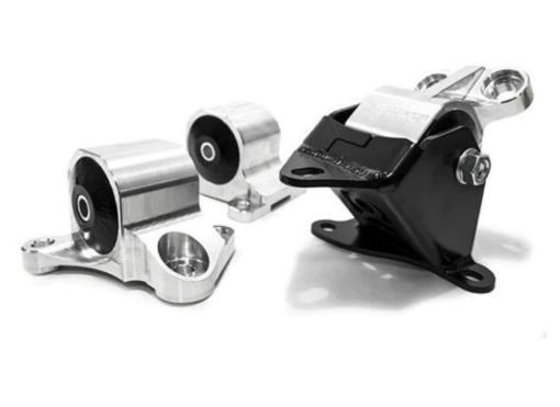 Kuva: Innovative 96 - 00 Civic BD Series Black Aluminum Mounts Solid Bushings (2 Bolt)