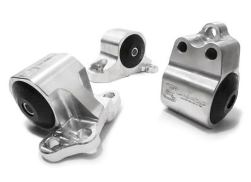 Kuva: Innovative 92 - 95 Civic BD Series Black Aluminum Mounts Solid Bushings (3 Bolt)