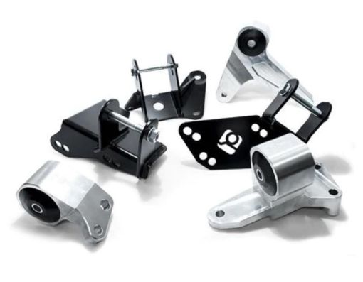 Kuva: Innovative 96 - 00 Civic K - Series Black Aluminum Mounts 75A Bushings (EGDC Subframe)