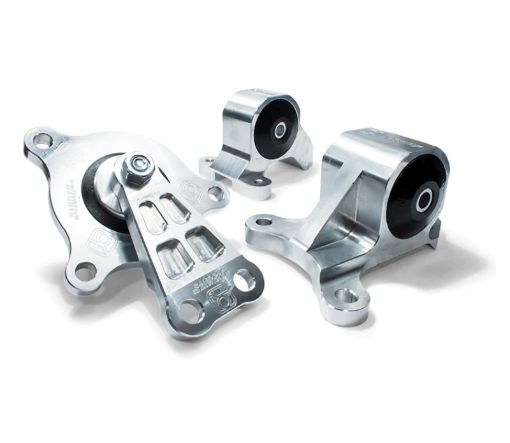 Kuva: Innovative 02 - 05 Civic K - Series Black Aluminum Mounts 95A Bushings (Not K24 Trans)