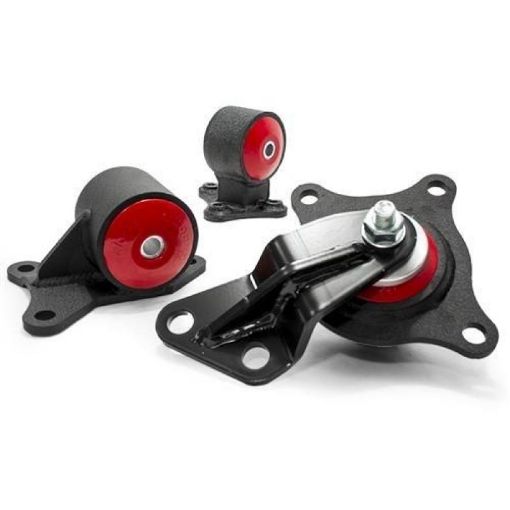 Kuva: Innovative 01 - 05 Civic D - Series Black Steel Mounts 60A Bushings