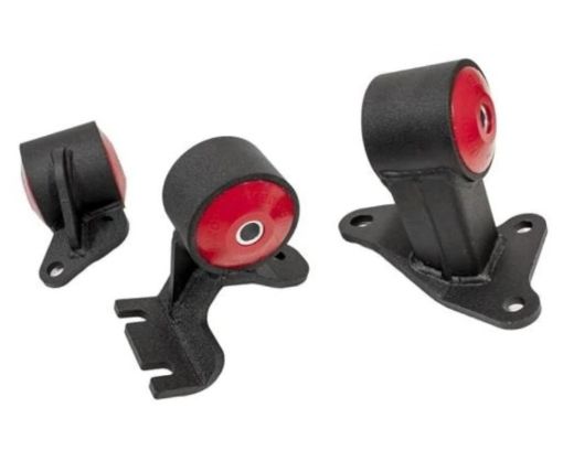 Kuva: Innovative 88 - 91 Civic B - Series Black Steel Mounts 60A Bushings (RHD Only Cable)