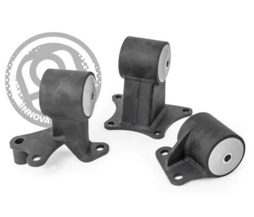 Kuva: Innovative 97 - 99 Acura CL HF Series Black Steel Mounts 60A Bushings (Auto to Manual)