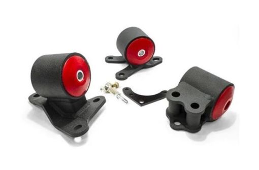 Kuva: Innovative 94 - 01 Integra B - Series Black Steel Mounts 60A Bushings (Cable Conversion 3 Bolt)