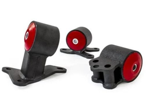 Kuva: Innovative 94 - 01 Integra B - Series Black Steel Mounts 60A Bushings (Auto to Manual Cable)