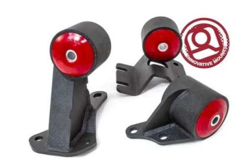 Kuva: Innovative 90 - 93 Integra B - Series Black Steel Mounts 60A Bushings (Auto to Manual Cable)