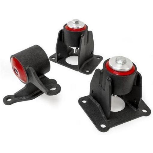 Kuva: Innovative 98 - 02 Accord J - Series Black Steel Mounts 75A Bushings (Auto Chassis Auto Trans)