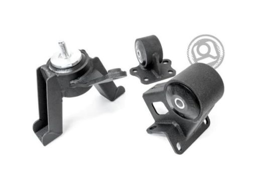 Kuva: Innovative 00 - 05 Toyota MR2 Spyder 1ZZ Black Steel Mounts 75A Bushings (No Front Mount)