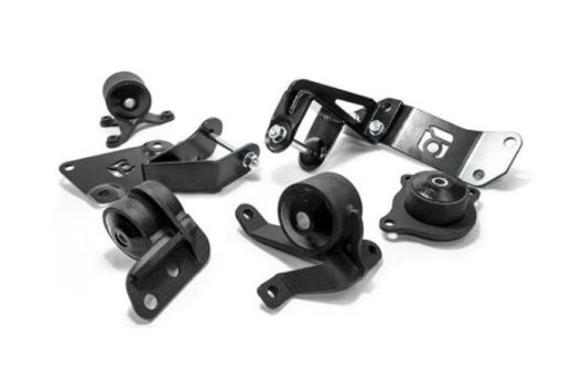 Kuva: Innovative 01 - 05 Civic K - Series Black Steel Mounts 75A Bushings (Not K24 Trans)