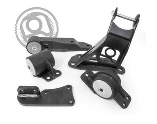 Kuva: Innovative 00 - 07 Honda Insight K - Series Black Steel Mounts 75A Bushings (Auto to Manual)