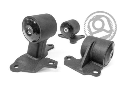 Kuva: Innovative 94 - 97 Accord H - Series Black Steel Mounts 85A Bushings (Auto to Manual)