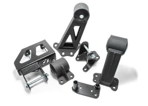 Kuva: Innovative 94 - 01 Integra J - Series Black Steel Mounts 85A Bushings