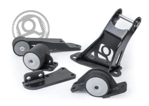 Kuva: Innovative 00 - 07 Honda Insight K - Series Black Steel Mounts 85A Bushings (Auto to Manual)