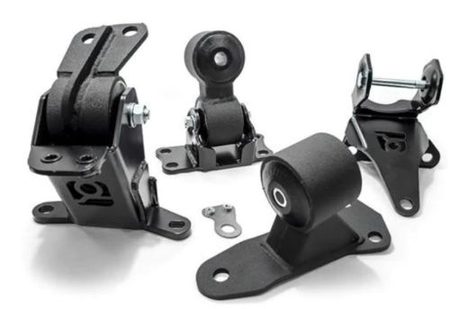 Kuva: Innovative 12 - 15 Civic K - Series Black Steel Mounts 85A Bushings (K24Z7 and Manual Trans)