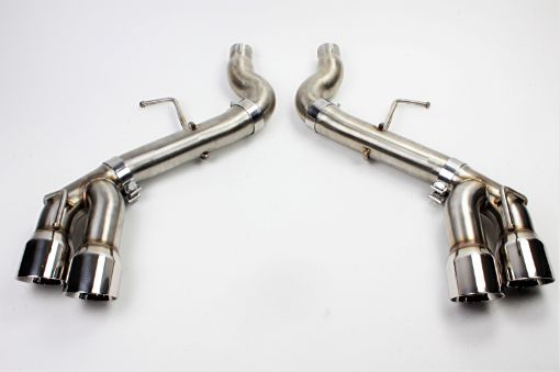 Kuva: Mishimoto 2016 Chevrolet Camaro Quad - Tip Race Axle - Back Exhaust w Polished Tips