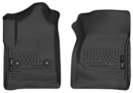 Kuva: Husky Liners 14 - 17 Chevrolet Silverado 1500 Standard Cab X - Act Contour Black Front Floor Liners