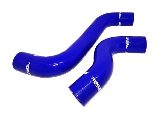 Kuva: Torque Solution 2015 Subaru WRX 2014 Forester XT Silicone Radiator Hose Kit - Blue