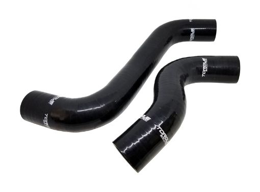 Kuva: Torque Solution 2015 Subaru WRX 2014 Forester XT Silicone Radiator Hose Kit - Black