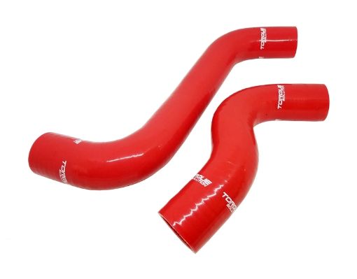 Kuva: Torque Solution 2015 Subaru WRX 2014 Forester XT Silicone Radiator Hose Kit - Red