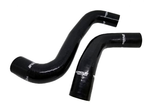 Kuva: Torque Solution 08 - 14 Subaru WRX 08 - 18 STI 09 - 13 Forester XT Silicone Radiator Hose Kit - Black