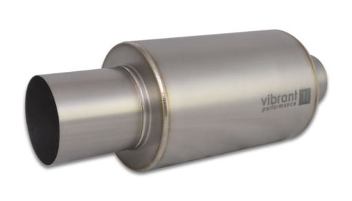 Kuva: Vibrant Titanium Muffler wStraight Cut Natural Tip 2.5in. Inlet 2.5in. Outlet