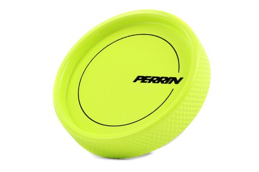 Kuva: Perrin 02 - 21 Subaru WRX 2022 BRZ GR86 04 - 21 STI 00 - 18 Forester XT Oil Fill Cap - Neon Yellow