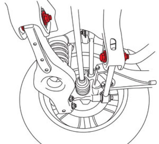 Kuva: SPC Performance HyundaiKia CAM BOLT KIT