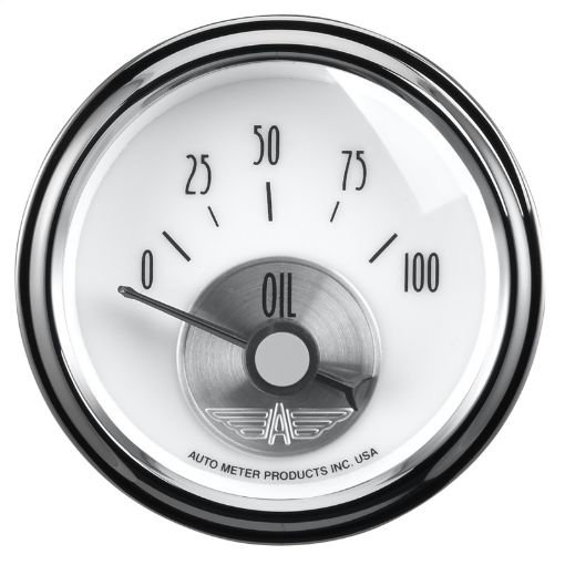 Kuva: Autometer Prestige Series Pearl 2 - 116in 100PSI Electronic Oil Pressure Gauge