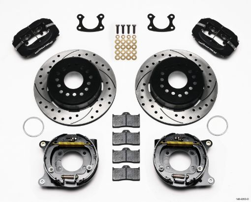 Kuva: Wilwood Forged Dynalite PS Park Brake Kit Drilled Small Ford 2.50in Offset