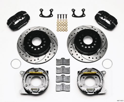 Kuva: Wilwood Forged Dynalite PS Park Brake Kit Drilled Small Ford 2.66in Offset