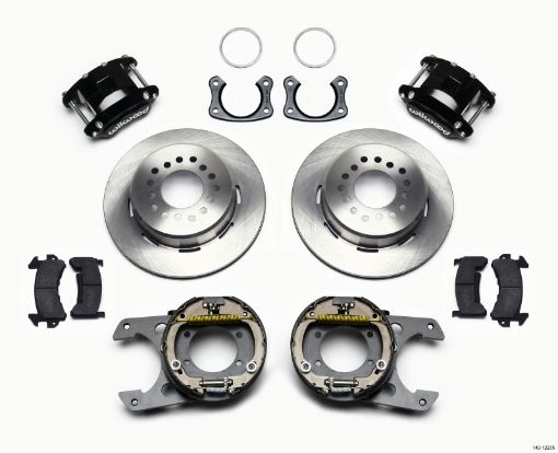 Kuva: Wilwood D154 PS Park Brake Kit New Big Ford 2.50in Off Front Mount