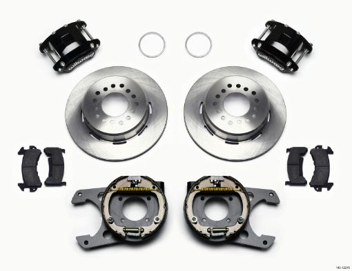 Kuva: Wilwood D154 PS Park Brake Kit Chevy 12 Bolt 2.75in Off w C - Clips