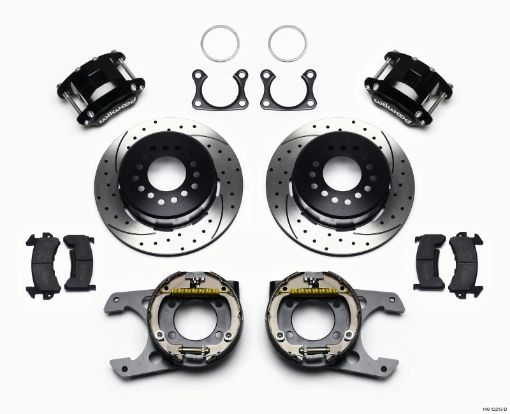 Kuva: Wilwood D154 PS Park Brake Kit Drilled Big Ford 2.36in Offset