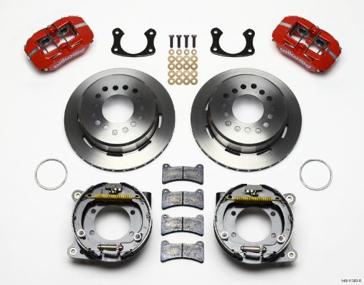 Kuva: Wilwood Dynapro Low - Profile 11.00in P - Brake Kit - Red Small Ford 2.66in Offset