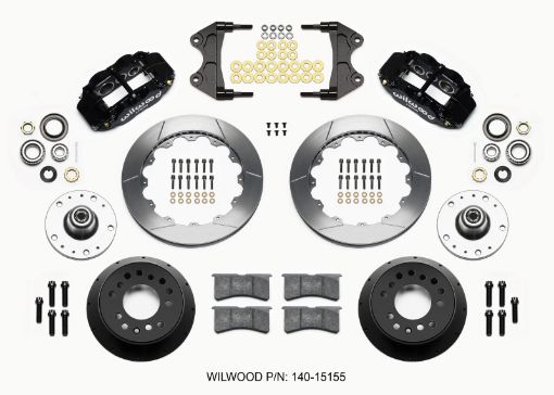 Kuva: Wilwood Narrow Superlite 6R Front Hub Kit 12.88in WWE ProSpindle (5x4.75in 5x5.00in Hub)