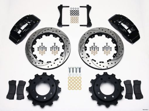 Kuva: Wilwood TC6R Rear Kit 16.00in Drilled 1999 - 2010 GM Trk 2500 HD 4.84 Cntr