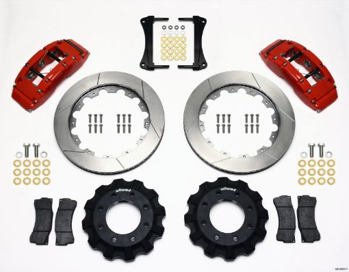 Kuva: Wilwood TC6R Front Kit 16.00in Red 1999 - 2014 GM TruckSUV 1500