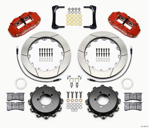 Kuva: Wilwood Narrow Superlite 4R Rear Kit 12.88in Red 2012 - Up Toyota Scion FRS wLines