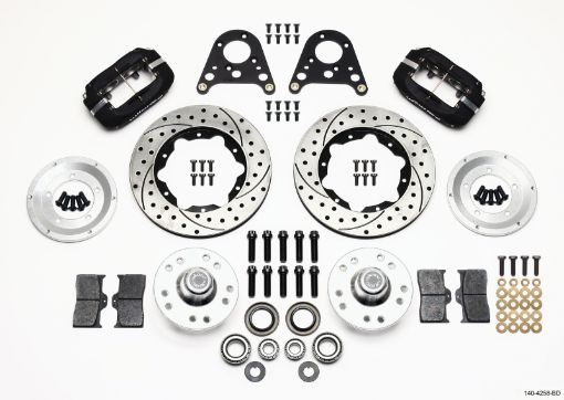 Kuva: Wilwood Forged Dynalite Front Kit 10.75in Drilled Rotor Art Morrison Strut