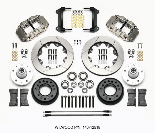 Kuva: Wilwood Forged Superlite 4R ST BB Front Kit Road Race 82 - 92 CamaroFirebird