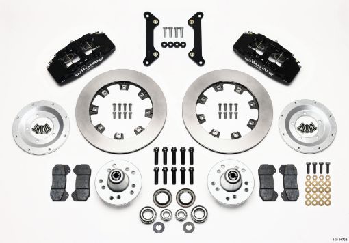 Kuva: Wilwood Dynapro 6 Front Hub Kit 12.19in 70 - 78 Camaro