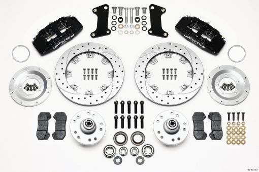 Kuva: Wilwood Dynapro 6 Front Hub Kit 12.19in Drill - Zinc 67 - 69 Camaro (Line Kit Needed)