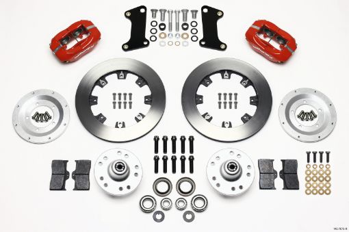 Kuva: Wilwood Forged Dynalite Front Kit 12.19in Red 67 - 69 Camaro 64 - 72 Nova Chevelle