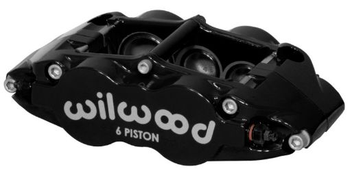 Kuva: Wilwood Caliper - Narrow Superlite 6R - LH - Black 1.621.121.12in Pistons 1.10in Disc