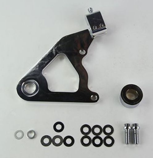 Kuva: Wilwood Caliper Mounting Kit Polished wBracket GP310 2000 - Present Softail