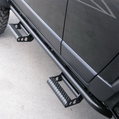 Kuva: N - Fab RKR Step System 16 - 17 Toyota Tacoma Double Cab - Tex. Black - 1.75in