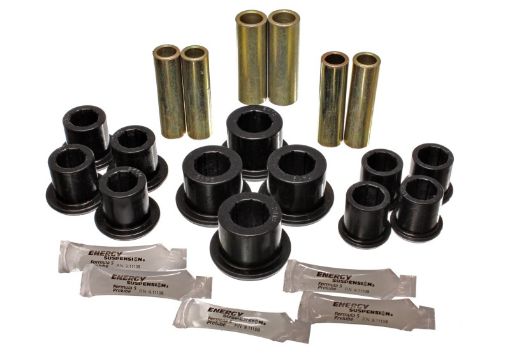 Kuva: Energy Suspension 97 - 03 Ford F100F150F250 2WD Black Rear Leaf Spring Bushing Set