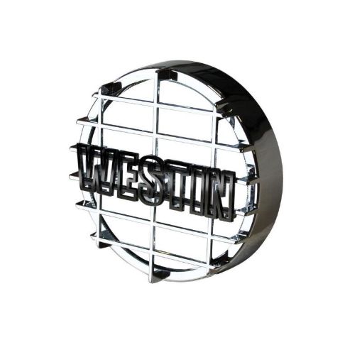 Kuva: Westin Premier 6 in Quartz - Halogen Off - Road Light Cover (Chrome Grid Only) - Chrome