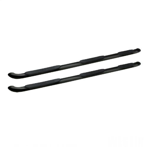 Kuva: Westin 15 - 18 Chevy Silv 253500 Dbl Cab(6.5ft)Dually (8ft) Platinum 4 Oval WTW Nerf Step Bars - Blk