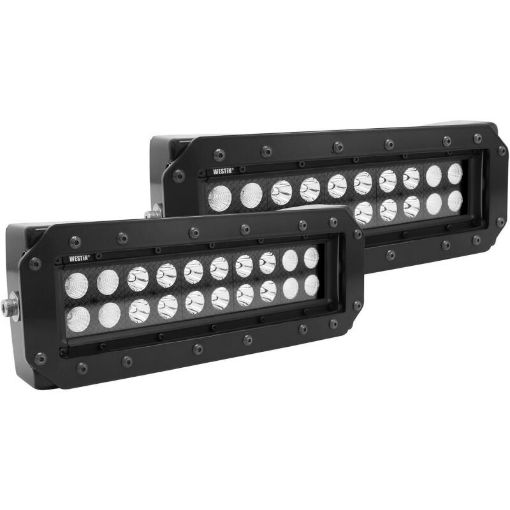 Kuva: Westin HDX Flush Mount B - FORCE LED Light Kit (Set of 2) wwiring harness - Black